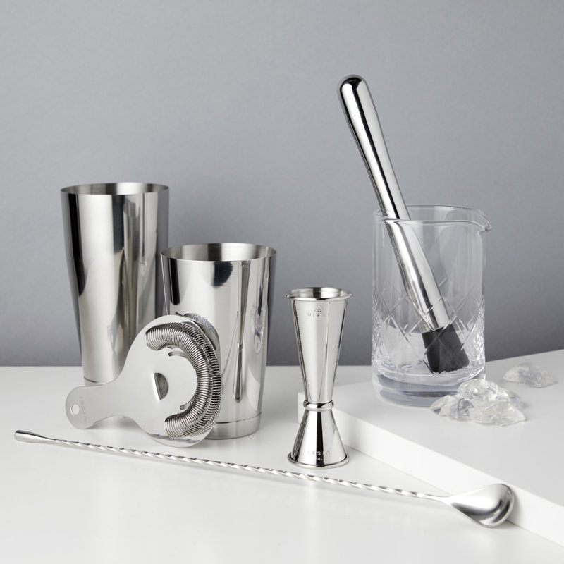 Viski 7- Piece Bar Essentials Set, Set Of 1, Viski