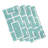 Caleb-Jay Polyester Geometric Square Napkin-25911704