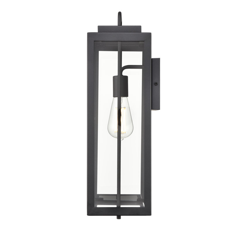 Decesare 1 Light Outdoor Wall Sconce, 19.2" H x 8.5" W x 6.6" D