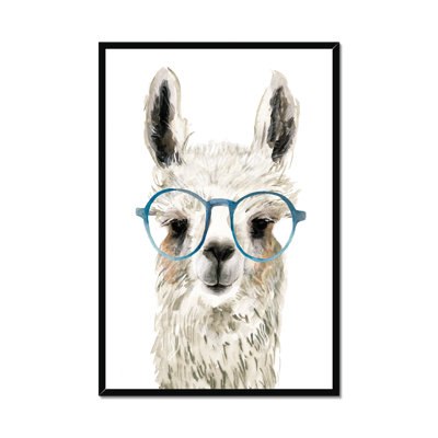 Hip Llama II by Victoria Borges - Painting
