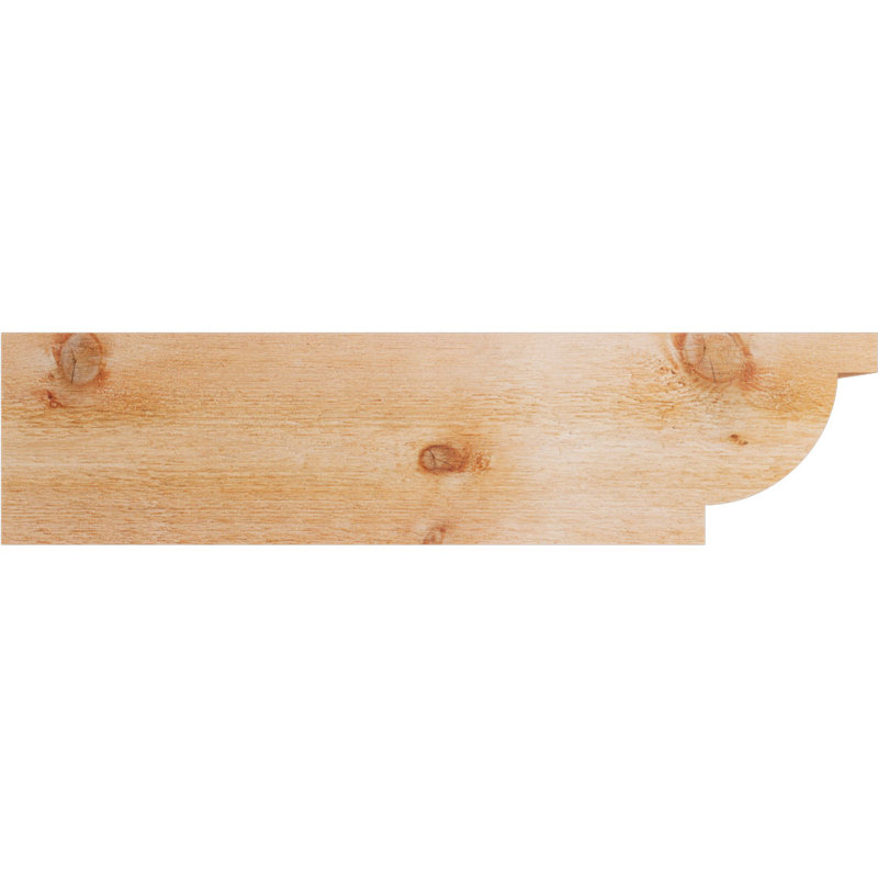 Alpine Rough Sawn, Cèdre rouge, H 8 po x l 32 po x P 4 po