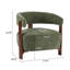 Fauteuil d'appoint rembourré Kyra-120094526