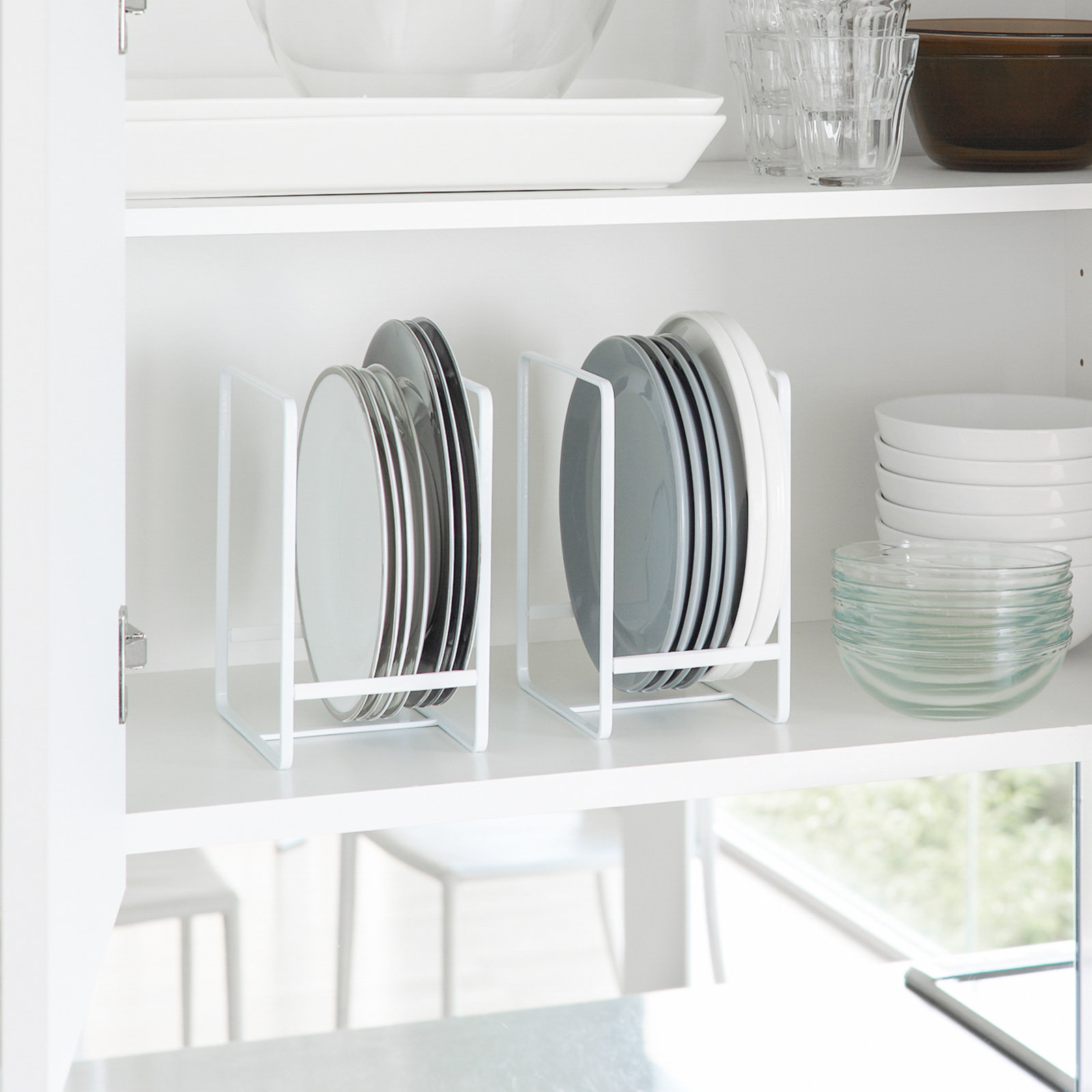 Yamazaki Home Dish Stand, White