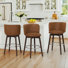 26'' Swivel Bar Stool - Leather