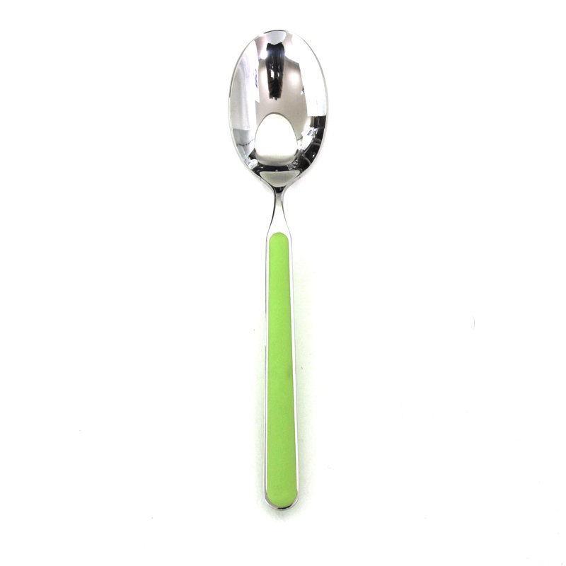 Fantasia Table Spoon - 24 Pieces, Verde Acido