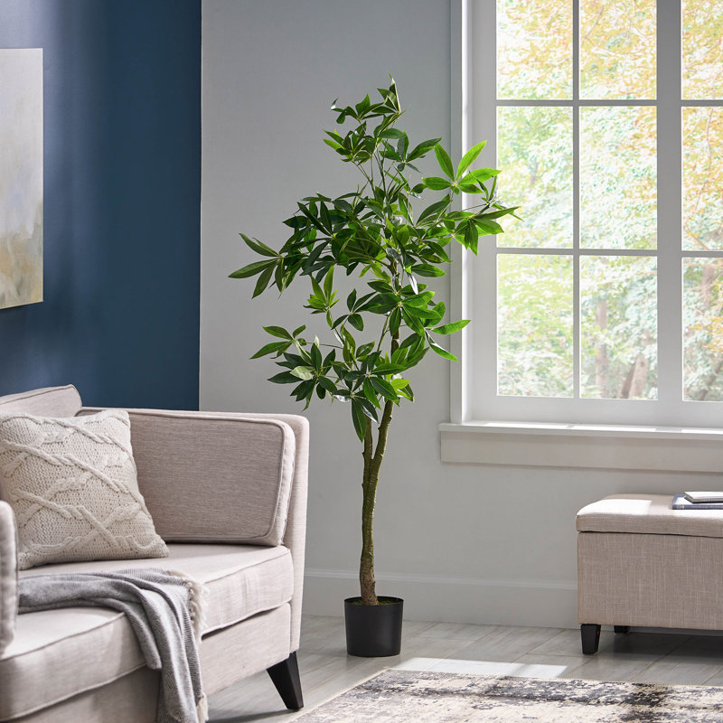 Eucalyptus artificiel en pot, H 62,88 po x l 31,58 po x P 31,58 po