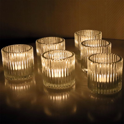 Glass Tealight Holder