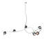 Glacier 6 - Light Unique/Statement Modern Linear Chandelier-1708029270-1708029266