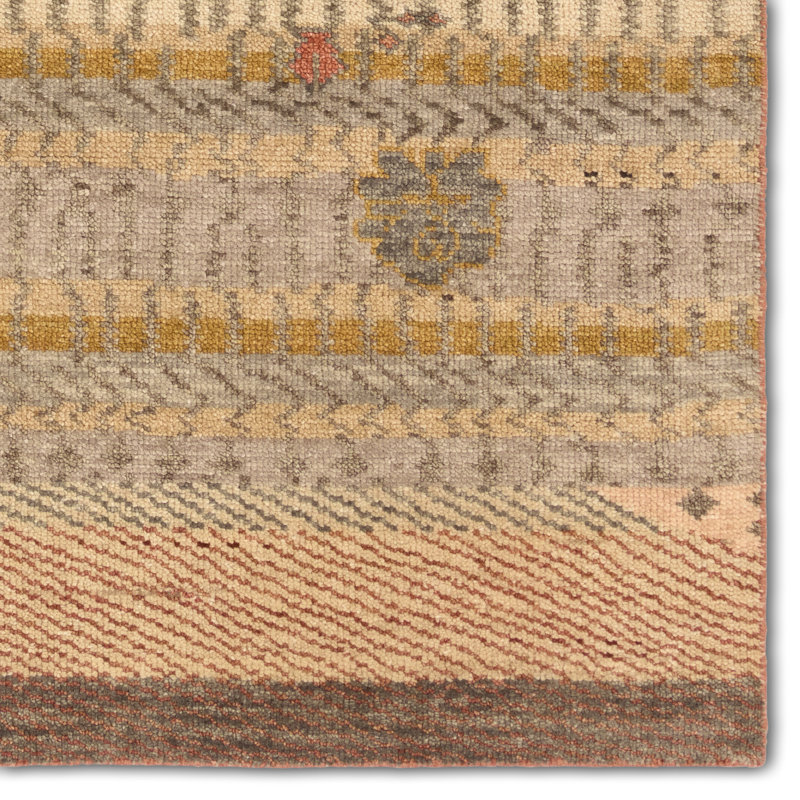 Jaipur Living Kakero LIB14 Handknotted Bohemian Red Area Rug (10'x14'), Rectangle 10' x 14'
