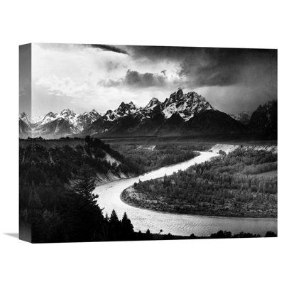 " The Tetons - Snake River, Grand Teton National Park, Wyoming , 1941 " by Ansel Adams