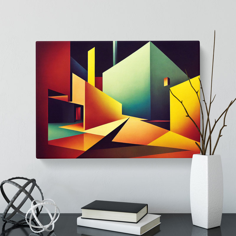 Spectacular Abstract Art - Wrapped Canvas Print, 35cm H x 50cm W x 3cm D