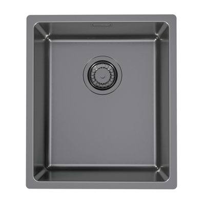 Bergh Belfry Kitchen 380 mm W Single Bowl Kitchen Sink