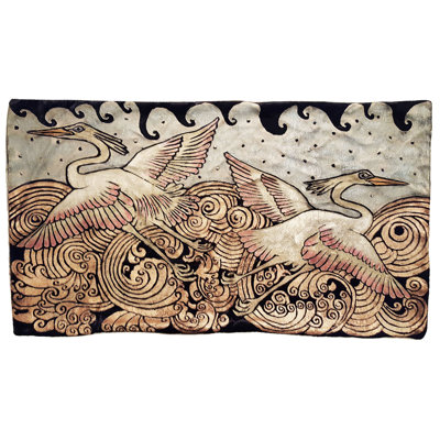 Heron II Rectangular Pillow Cover
