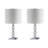 Ensemble de lampes de table 22 po Dinjar