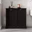Armoire de trieur de linge inclinable à deux compartiments avec sacs amovibles et finition peinture UV pour un rangement durable et élégant