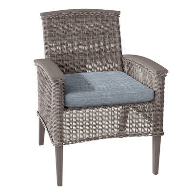 Astoria Woven Arm Chair - Oyster/Oyster