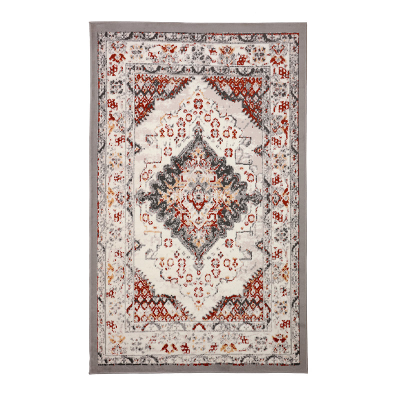 Oriental Indoor Rug, Rectangle 2' x 4'