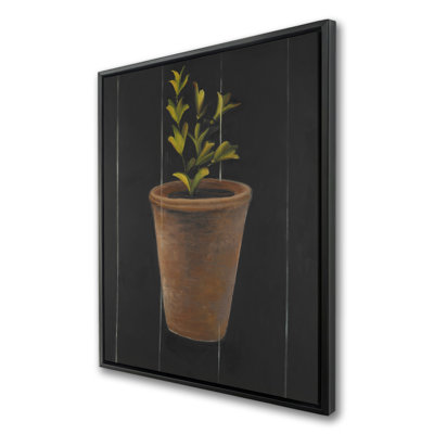 Plant of Marjolaine - Gastronomy Hygge Framed Canvas Decor