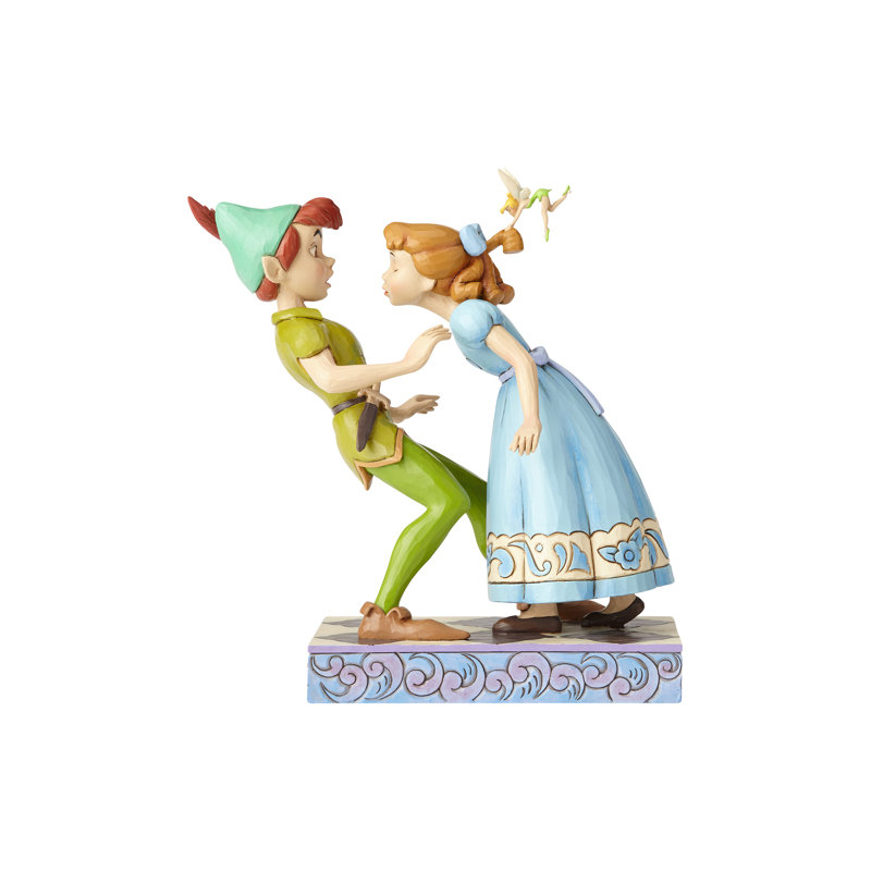 Disney Traditions Peter Pan and Wendy 65th Anniversary Figurine 7.25in H