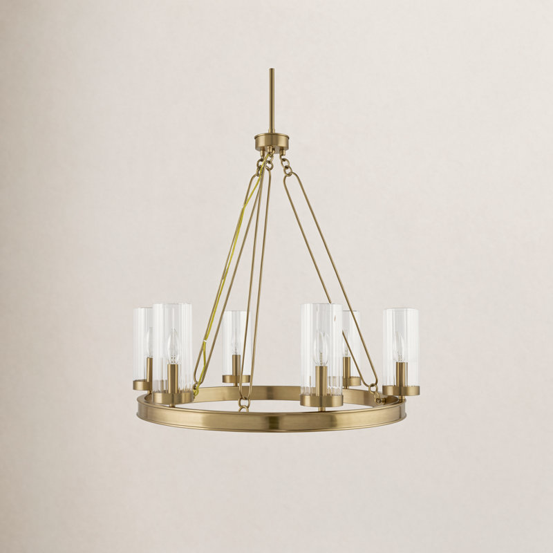 Patterson Chandelier, Brass