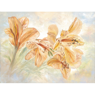 «Tiger Lilies on Canvas» par Georgia Janisse, reproduction