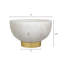 S/2 White Marble Bowls-1035402564