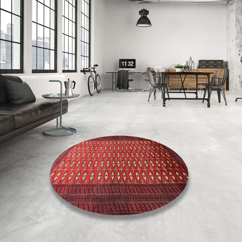 Catala Oriental Indoor Rug, Round 6'