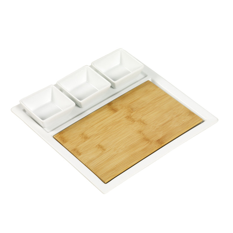 Denmark White Serveware Divided Serving Dish