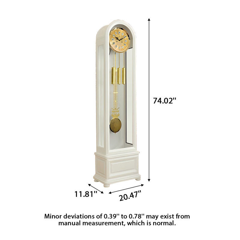 Horloge de plancher 74,02 po