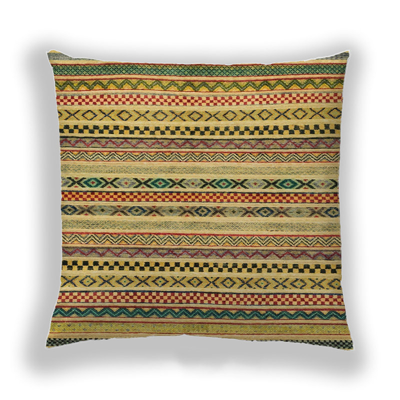 Coussin Abstract 2243, Microsuède