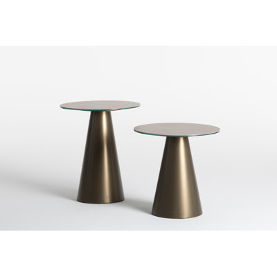 Aubriahna Pedestal Coffee Table