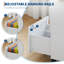 Mobile File Cabinet with Lock, 3 Drawers on Castors-128728841