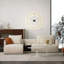 Ombra Aluminium Skeleton Wall Clock