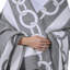 Chains Geometric Wool Throw Blanket-75990268
