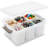 17-quart Plastic Storage Box With Lid