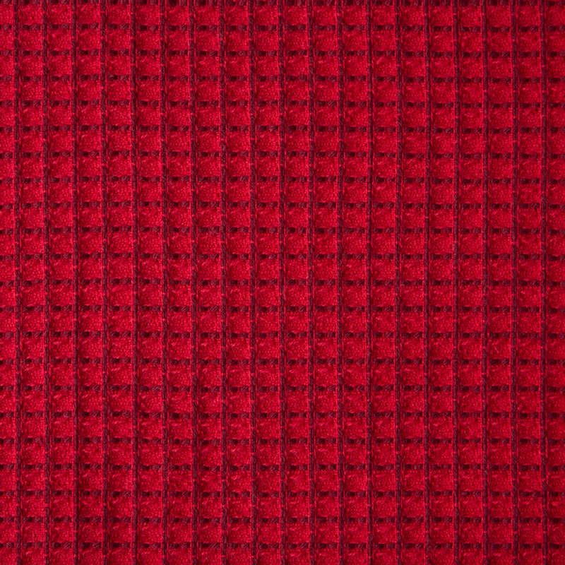 GOURMET SERIES Cotton Waffle Linen Set, Passion Red