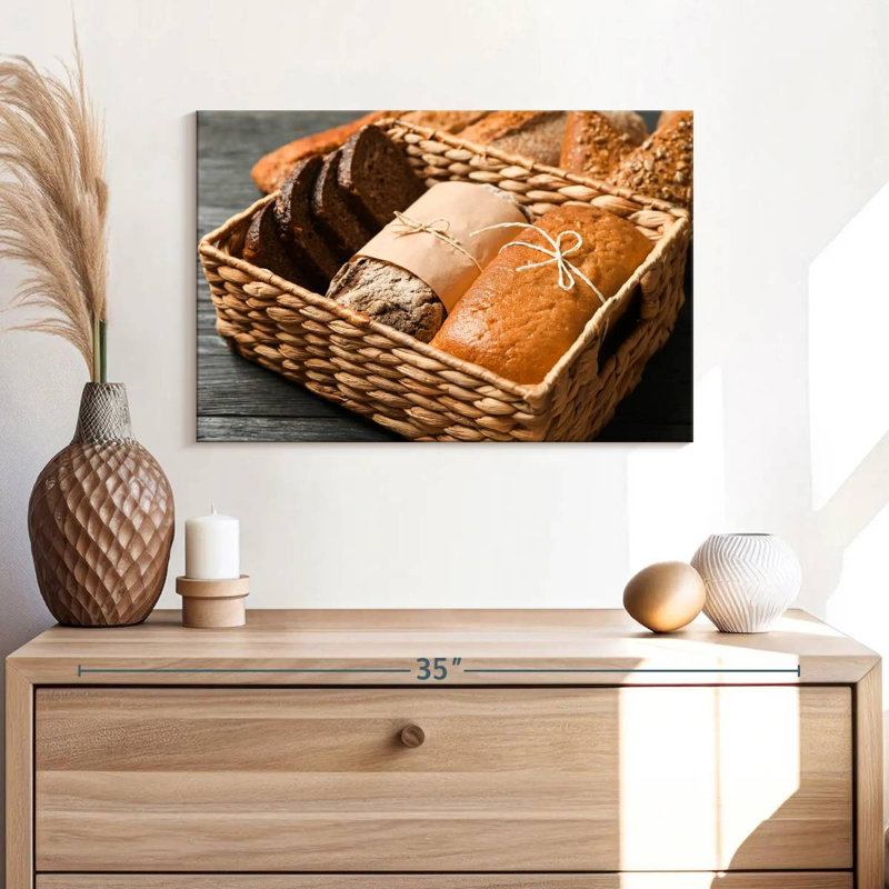 Yarlin Bread Gift Basket, 16" H x 24" W