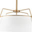 Lustre tambour en tissu 3 lumières Bertan-1919615066