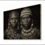 Guerrier africain Maasai sur bois-1568603370