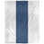 Blanc / bleu marine