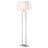 Psyhojos 60.5'' Brushed Nickel Traditional Floor Lamp