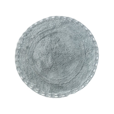 Saross 100% Cotton Non-Slip Bath Rug
