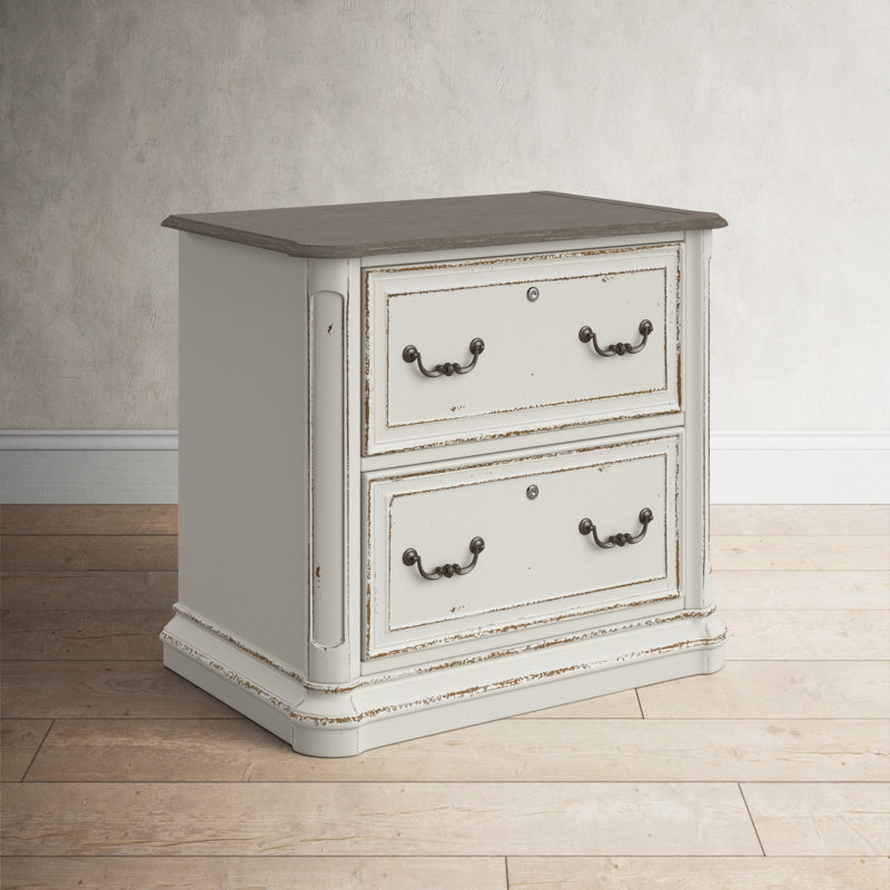 Salinas 34'' Wide 2 -Drawer File Cabinet