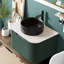 Meuble-lavabo moderne (avec meuble-lavabo et lavabo), 24 po de rangement