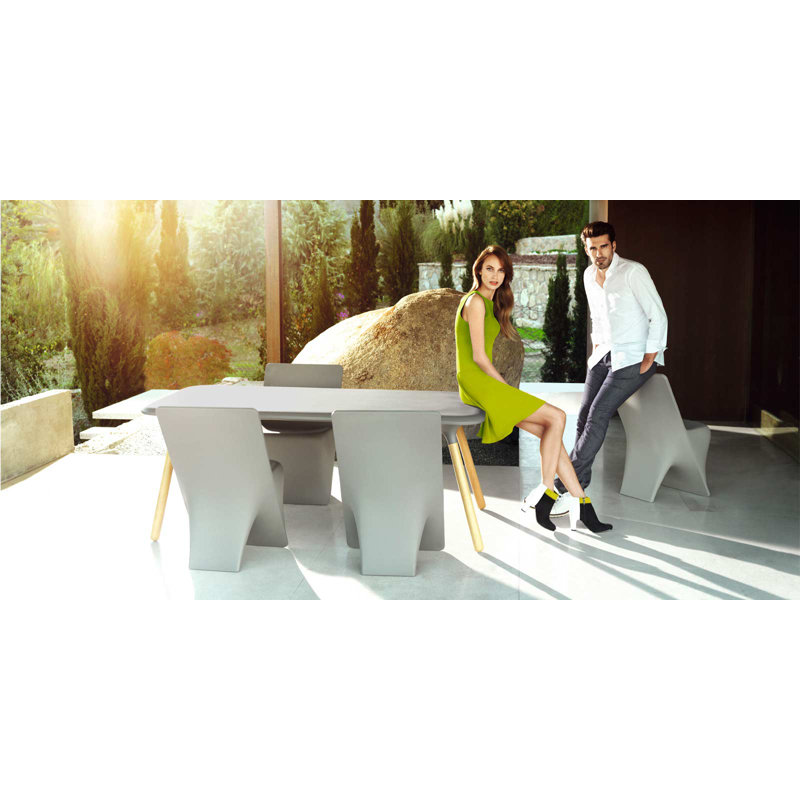 Pal Dining Table, Ecru