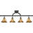43.5'' 4 -Light Fixed Track Track Kit with Dimmable and Adjustable Head