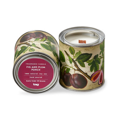 Jar Candle with Tin Holder