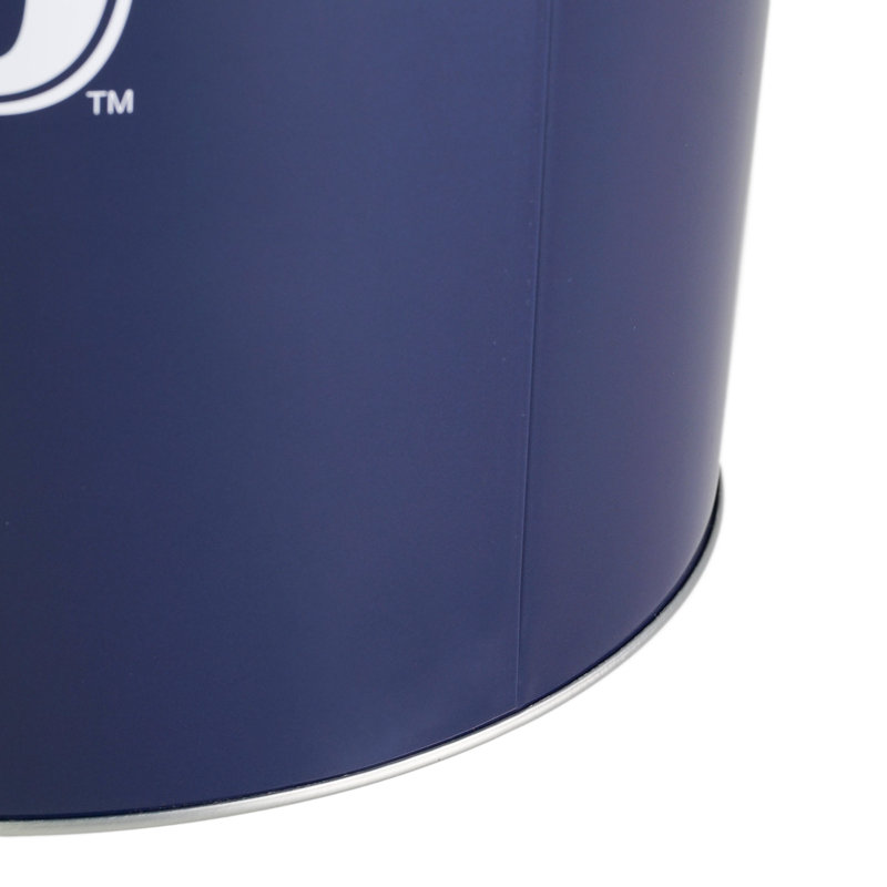 Modelo Blue Metal Office Trash Bin - 2.25 Gallons