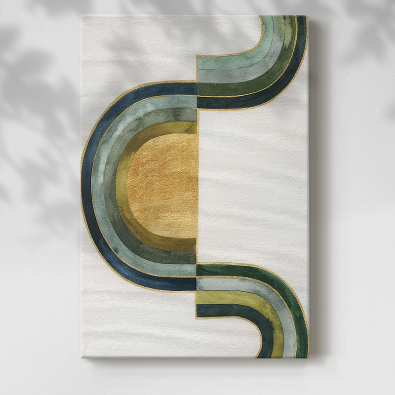 Analogous Arches I - Impression sur toile tendue, H 18 po x l 12 po