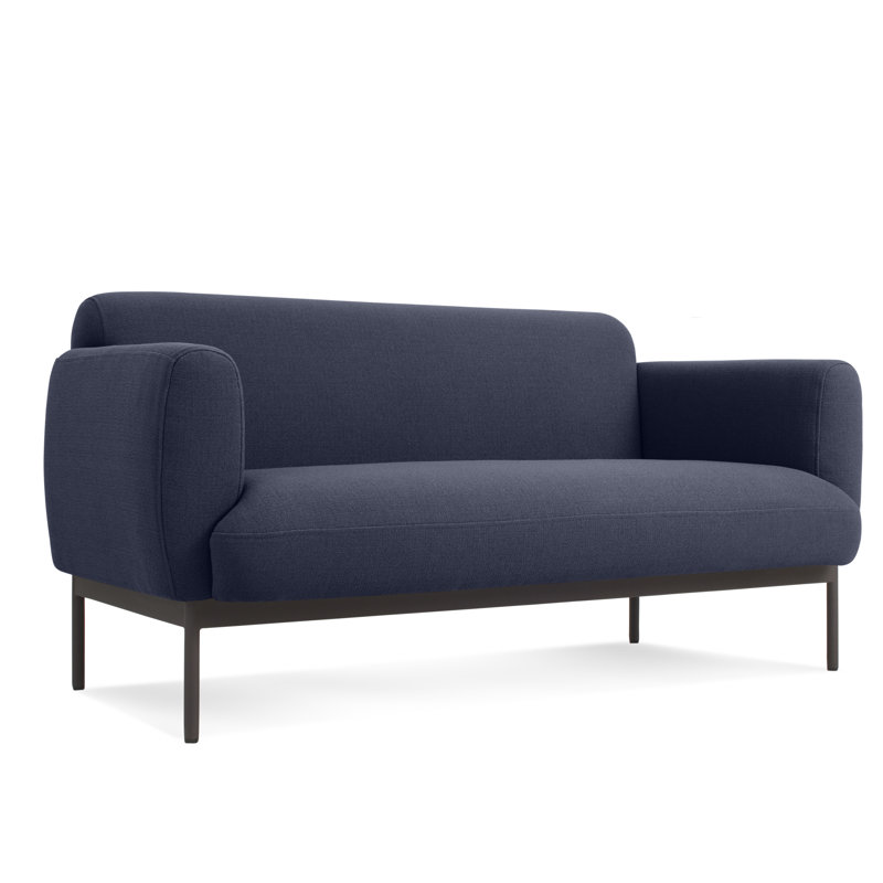 Puff Puff Sofa, 31" H x 67" W x 35" D, Puff Puff 67" Maharam Meld in Panda